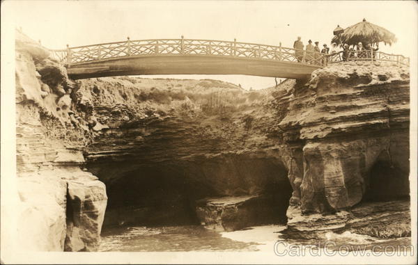Sunset Cliffs - Bridge Crossing Part of the Pacific San Diego California