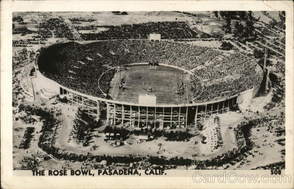 The Rose Bowl, Pasadena, Calif. California