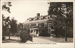 Longfellow's Wayside Inn - South Sudbury, Mass Postcard