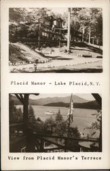Placid Manor - Lake Placid, NY - View from Placid Manor's Terrace Placid Manor - Lake Placid, NY - View from Placid Manor's Terrace