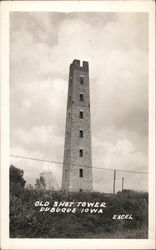 Old shot tower - Dubuque, Iowa Postcard Postcard Postcard