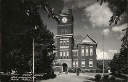 Court House - Iron Mountain, Mich. Michigan Postcard Postcard Postcard