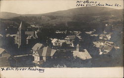 Looking Over Black River Academy Postcard