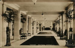 Hotel Nassau - Corridor Postcard