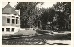 Library Corner Postcard