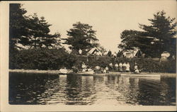 Lake Wickaboag Postcard