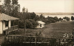 Hillside Colony, Brooklin, Maine Postcard