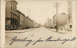 Bainbridge Street Postcard