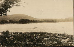 Hudson River, Corinth, NY New York Postcard Postcard Postcard