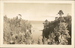 Baptism River - North Shore Drive Silver Bay, MN Postcard Postcard 
