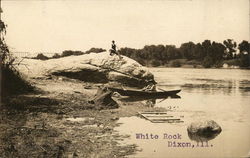 White Rock Dixon, IL Postcard Postcard Postcard