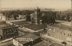 Birdseye View of Clarion, IA Postcard