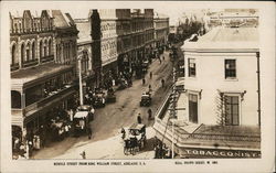 View of Rundle Street from King William Street Adelaide, Australia Postcard Postcard Postcard
