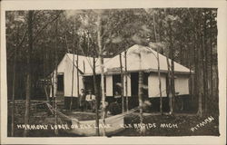 Harmony Lodge on Elk Lake Postcard