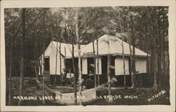 Harmony Lodge on Elk Lake Elk Rapids, MI Postcard Postcard Postcard