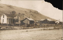 Residential Street Postcard