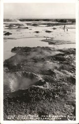 Mud Volcanoes Near Salton Sea, Imperial Valley, Calif. Postcard