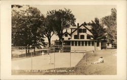 Twin Lake Villa - New London, NH Postcard