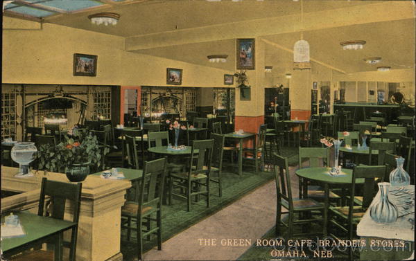 The Green Room Cafe, Brandeis Stores Omaha Nebraska