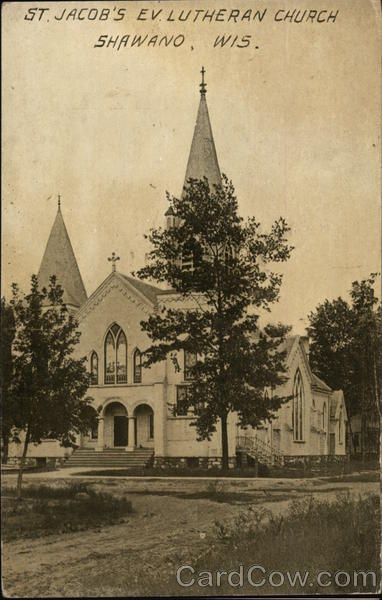 St. Jacob's Ev. Lutheran Church Shawano Wisconsin