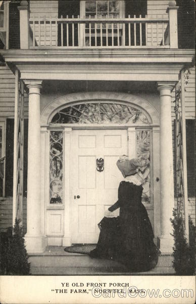 Ye Old Front Porch, The Farm Norwell Massachusetts