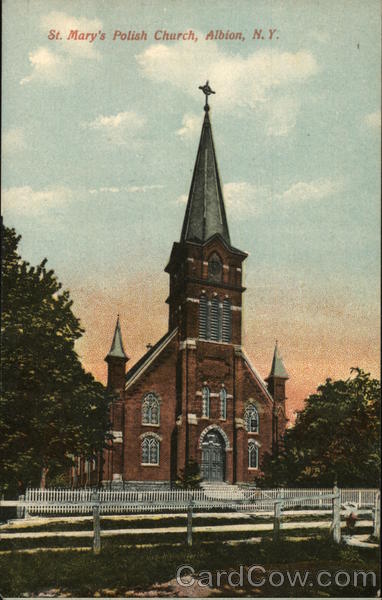St. Mary's Polish Church Albion New York