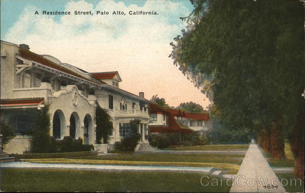 Residence Street Palo Alto California