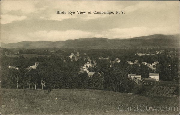 Birds Eye View of Cambridge Massachusetts