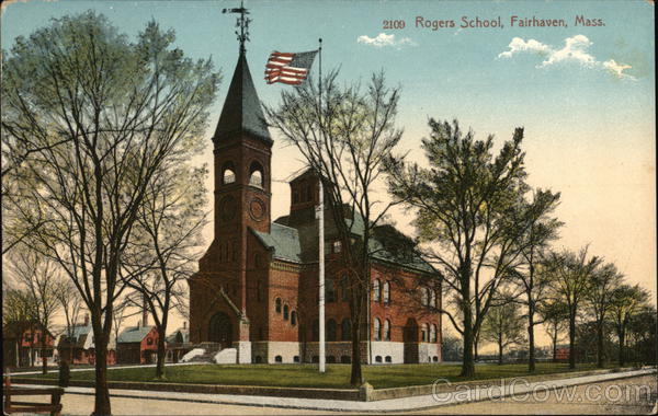 View of Rogers School Fairhaven Massachusetts