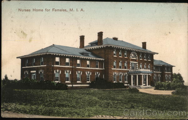 Nurses Home For Females, Mental Insane Asylum Harding Massachusetts
