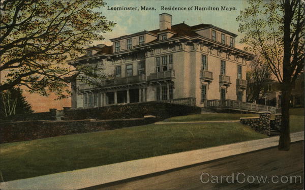 Residence of Hamilton Mayo Leominster Massachusetts