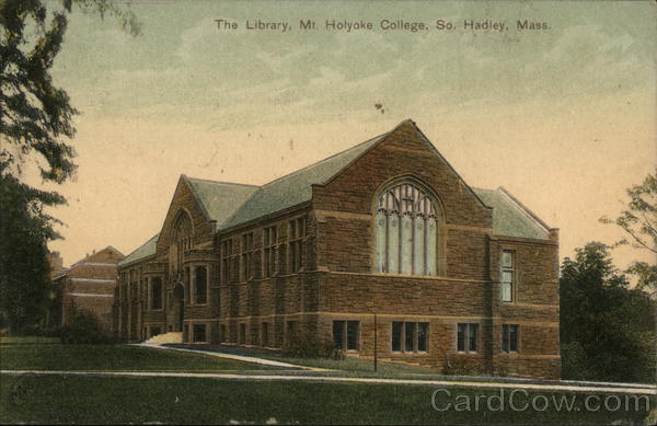 Mt. Holyoke College - The Library South Hadley Massachusetts