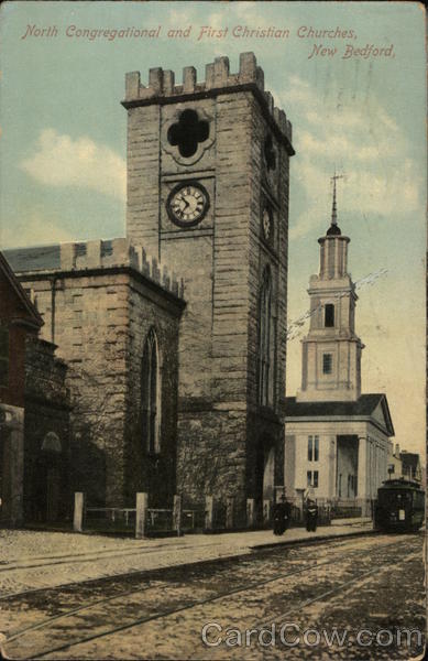 North Congregational and First Christian Churches New Bedford Massachusetts