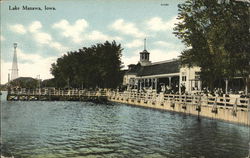 Lake Manawa Postcard