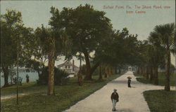 The Shore Road, View from Casino Ballast Point, FL Postcard Postcard Postcard