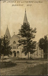 St. Jacob's Ev. Lutheran Church Postcard