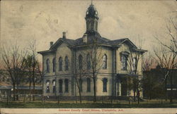 Johnson County Court House Postcard