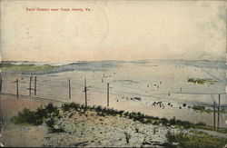 Sand Desert Cape Henry, VA Postcard Postcard Postcard