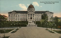 Academic Hall, State Normal School Postcard