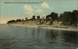 Mississippi River Scene Postcard