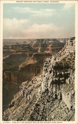 One of the Walls on Hermit Rim Road Grand Canyon National Park, AZ Postcard Postcard Postcard