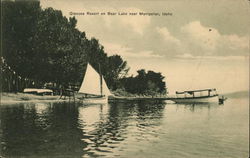 Glencoe Resort on Bear Lake Postcard