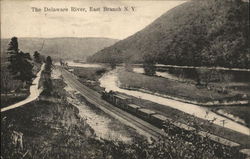The Delaware River Postcard