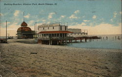 Bathing Beaches, Windsor Park Postcard