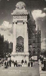 Soldiers' and Sailors' Monument Syracuse, NY Postcard Postcard Postcard