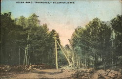 Allen Road, Riverdale Postcard