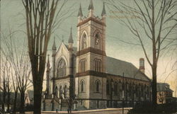 Catholic Church Roslindale, MA Postcard Postcard Postcard