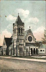 St. Mark's Episcopal Church Adams, MA Postcard Postcard Postcard