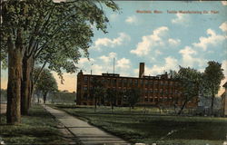 Textile Manufacturing Co. Plant Postcard