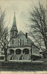 St. Peter's Church Plymouth, MA Postcard Postcard Postcard